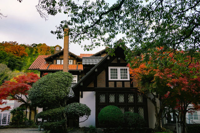 京都之另闢蹊徑｜楓葉花園大山崎山莊美術館。