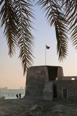 The country with the highest density of World Heritage Sites | Bahrain.