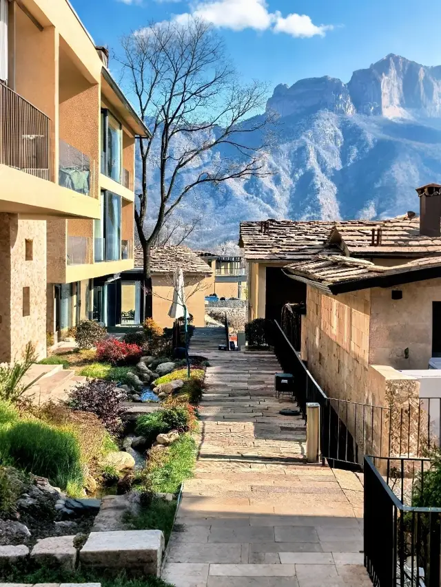 บ้านพักสวยงามใต้เขาไท่หังในหานตัน ทำเอาน้ำตาไหล