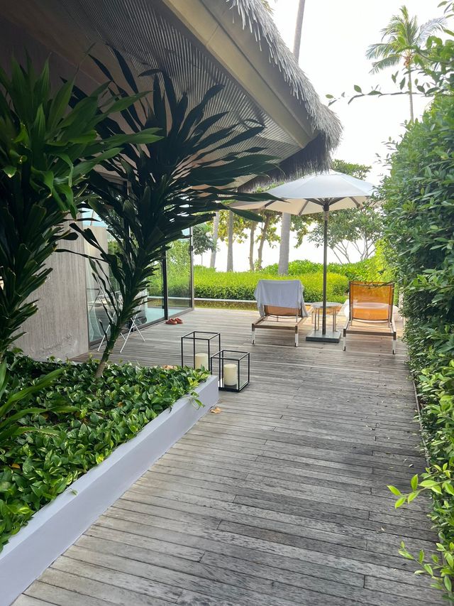 泰國蘇梅島| 海邊悅榕莊的優雅搖籃