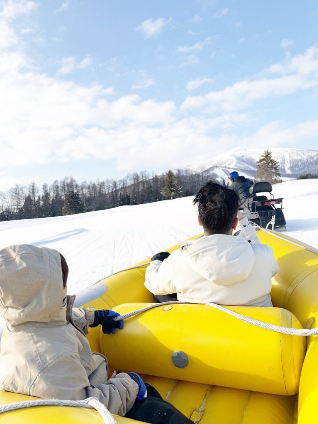 不得不說，全家一起滑雪，北海道TOMAMU真的是絕了