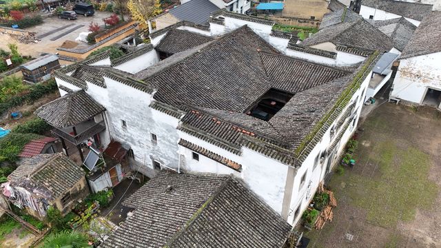 浙江桐廬茆坪村文安樓