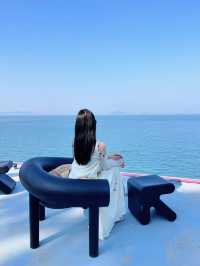 01年女生去青島陪拍｜海風帶來的隨意感