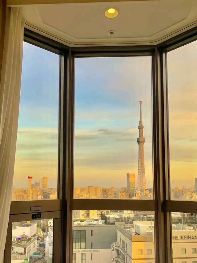 晨光與江戶風情交錯：東京淺草豪景酒店