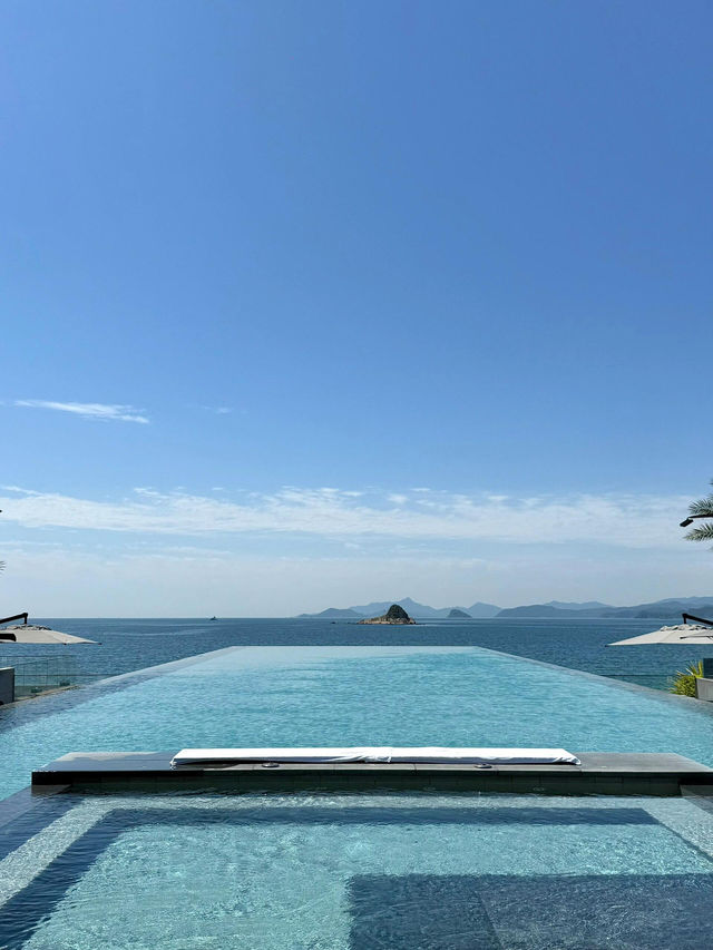 🌊大梅沙洲際絕美海景！曬成黑炭也甘願！