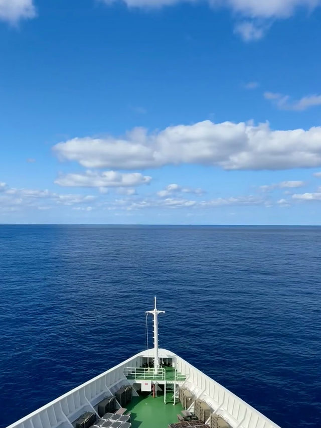 鼓浪嶼號郵輪遊｜像一場搖搖晃晃的夢🛳️✨