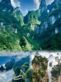無雲霧嘅張家界好似失去咗靈魂
