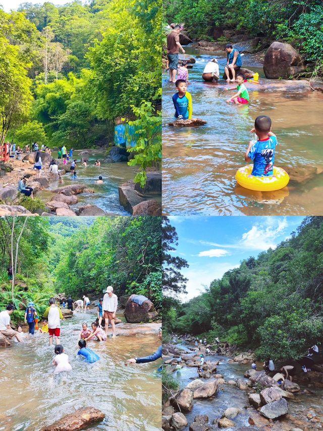炎炎夏日玩水避暑，廣州小九寨溝就GO  炎炎夏日、又悶又熱 除了冷氣房，還能往哪逃啊？ 不妨約上三