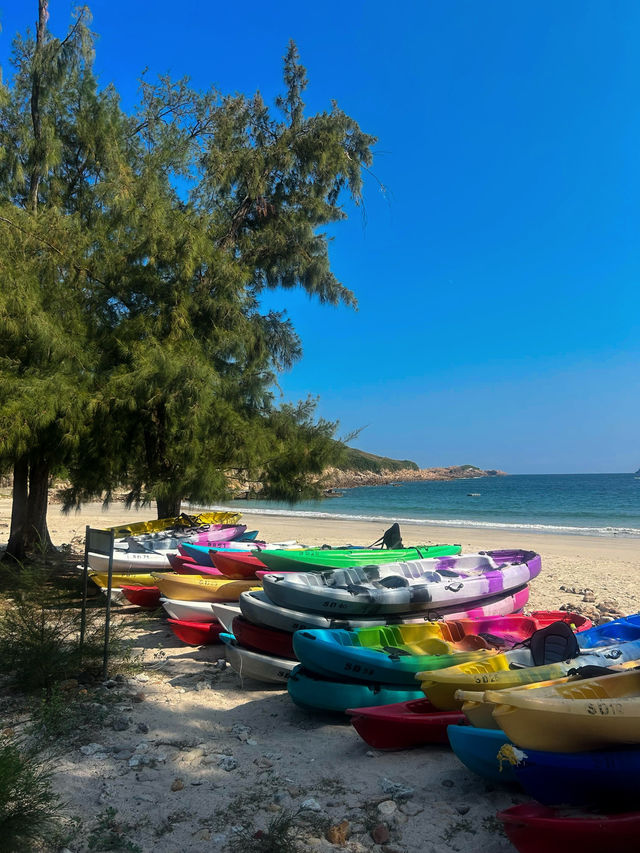 香港白沙灣：浮沉皮划艇的奇妙之旅