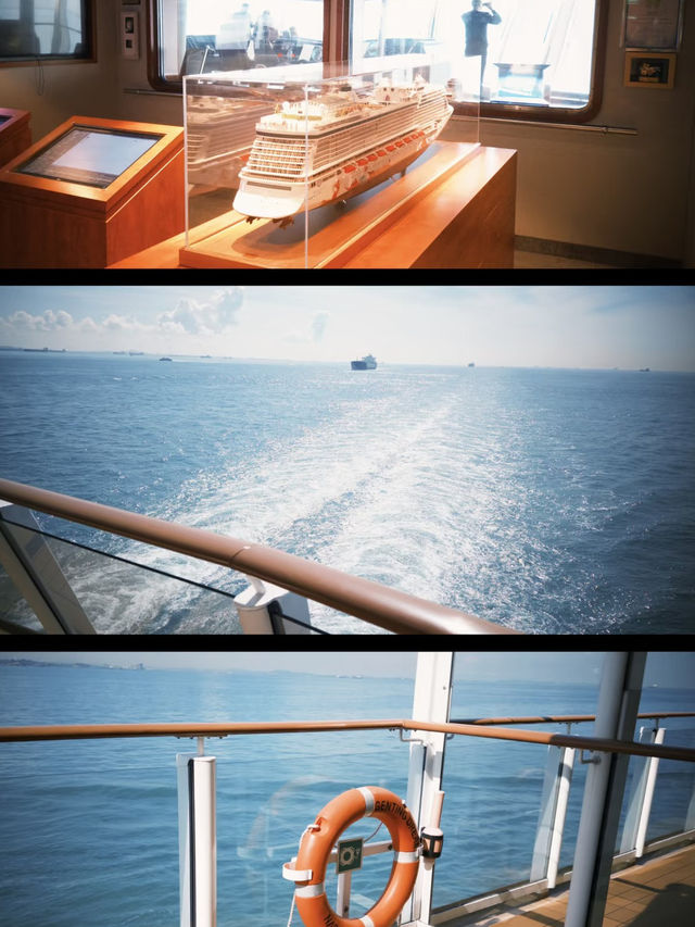 🇸🇬 Cruise Diary｜Sailing in Cinematic Ratio 2.35:1 🎬