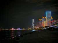 璀璨都市夜景指南武昌江灘吹吹風+賞燈光秀