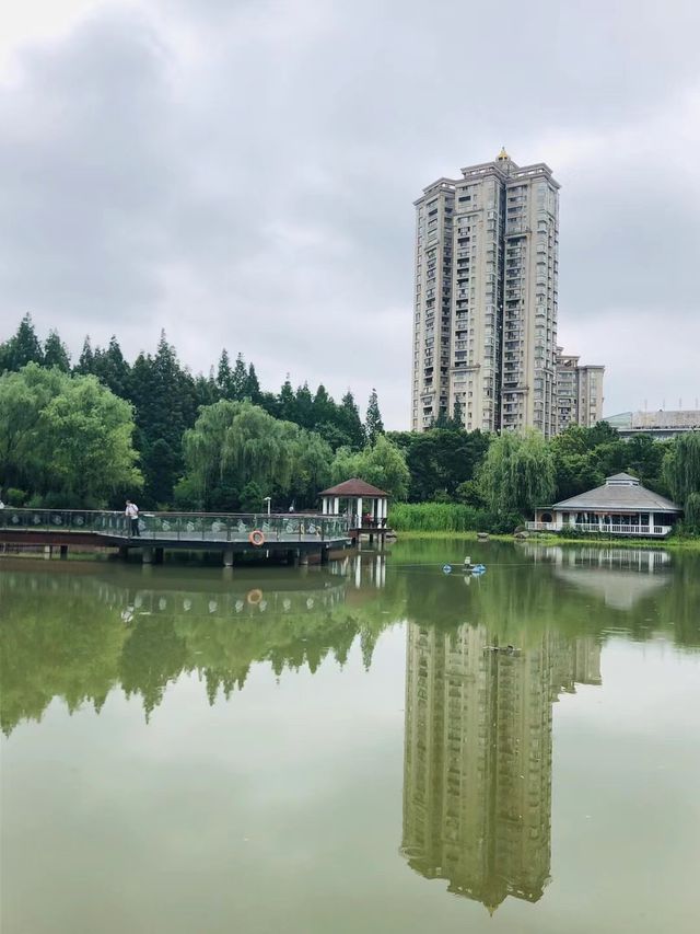 藏在上海的都市桃源，新虹橋中心花園的夢幻謐境！