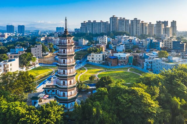 假期反向遊：藏在粵桂雲深處的羅定，古塔文韻配慢城，人少清靜