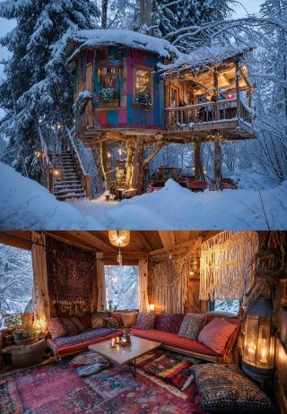 What’s it like to stay in a fairy tale world with the world’s most beautiful treehouses? 