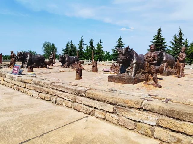 盛唐天下黃河第一橋——蒲津渡鐵牛 盛唐天下黃河第一橋——蒲津渡鐵牛