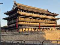 Sunset on Xian City Wall🌇