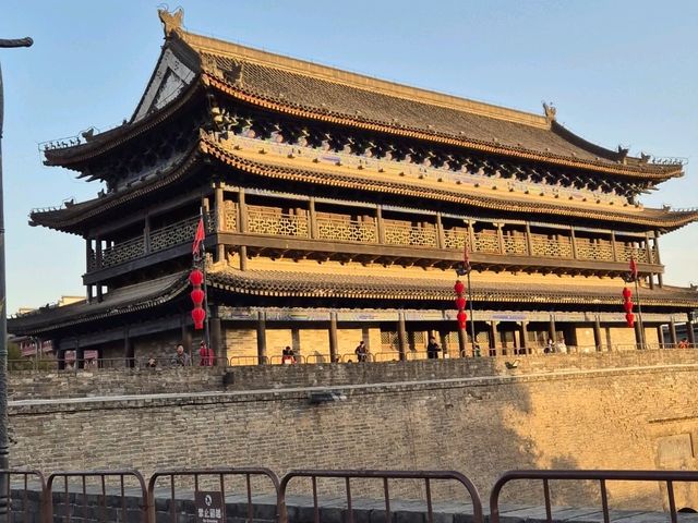 Sunset on Xian City Wall🌇