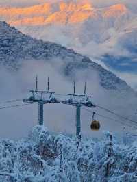 霧淞仙境美如畫