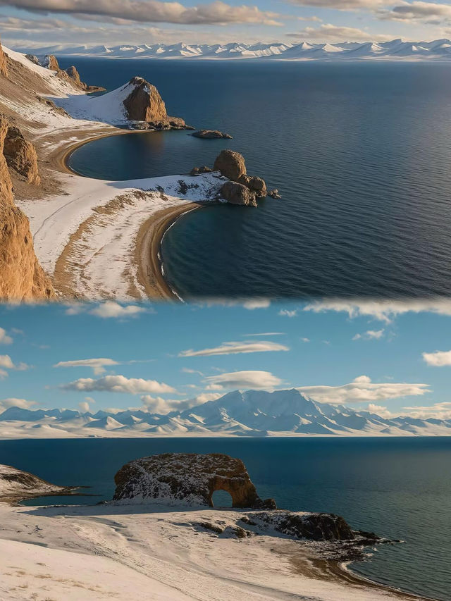 冬日限定！納木錯藍冰仙境美到窒息攻略