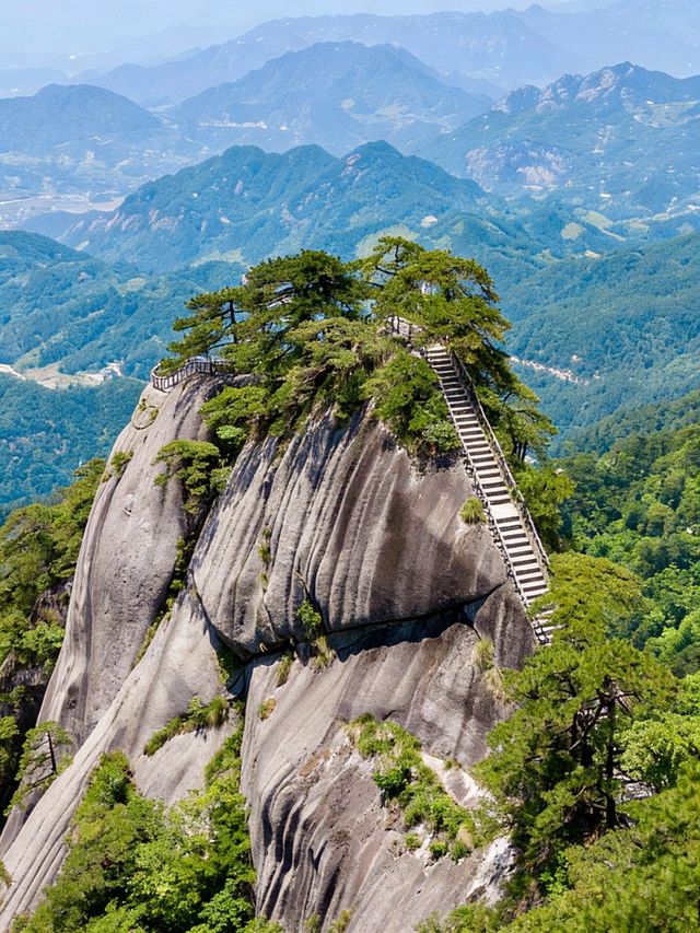 不想假期人擠人?直接衝安徽天柱山就對了! 不想假期人擠人?直接衝安徽天柱山就對了!
