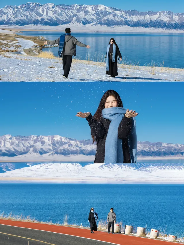 賽里木湖情侶照 賽里木湖情侶照