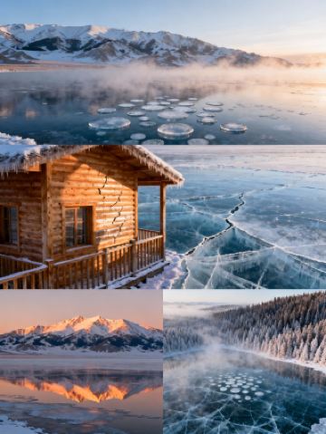 親子環湖漫遊！治癒系藍冰+童話機位，娃超愛～