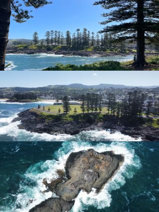 해변의 소수 비밀 명소 방문