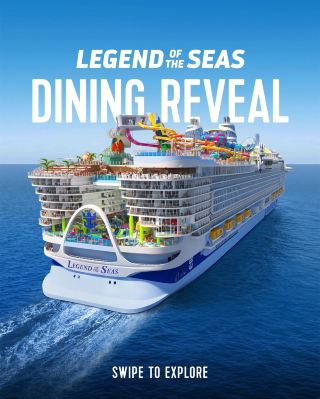BIG NEWS｜ロイヤル・カリビアンの最新客船「レジェンド・オブ・ザ・シーズ」誕生。