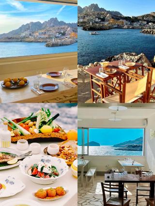 Marseille restaurant with stunning ocean views