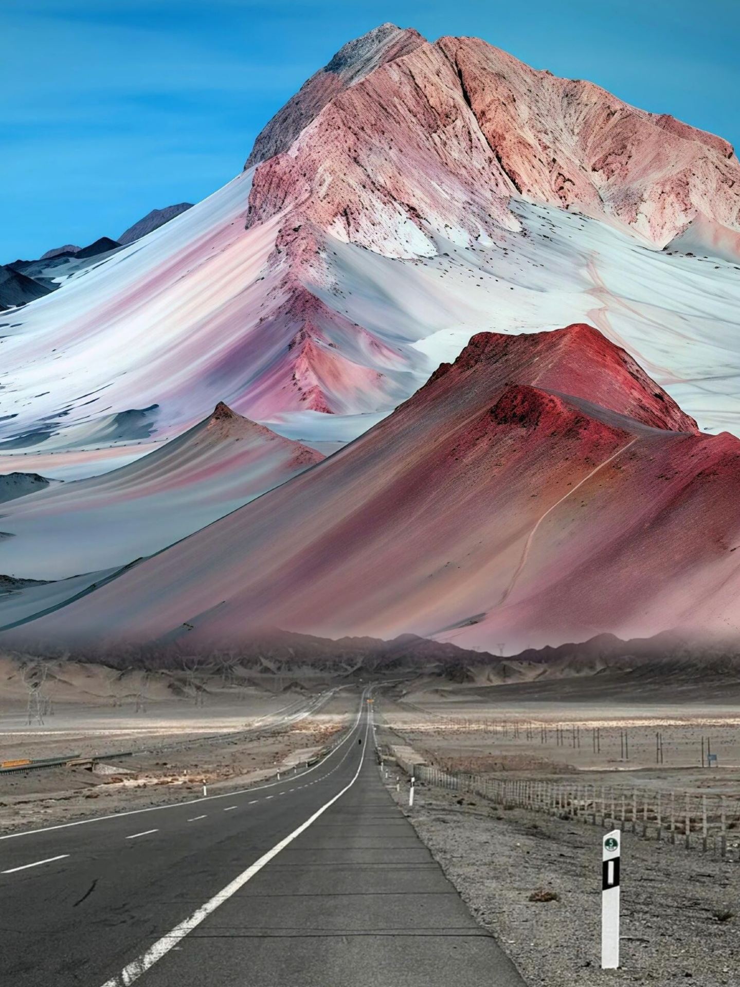 If you can't go to the moon, come here! Dark ink mountains + rouge-colored Danxia, you have to see it with your own eyes to believe it!