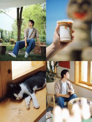 This idyllic village cafe near Dianshan Lake is so soothing! Every snapshot is a masterpiece.