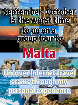 Don't join a group tour! A self-guided guide to Malta in September–October: lessons learned the hard way