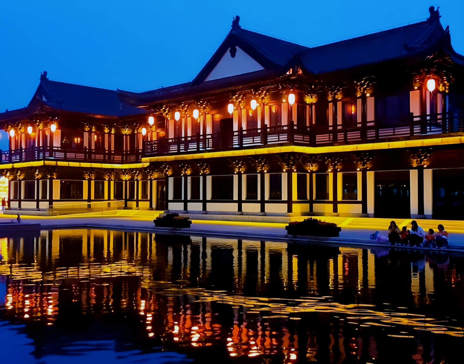 Qianlong Lake in Suixi, Huaibei: From a coal mining subsidence area to an ancient-style lakeside hidden gem