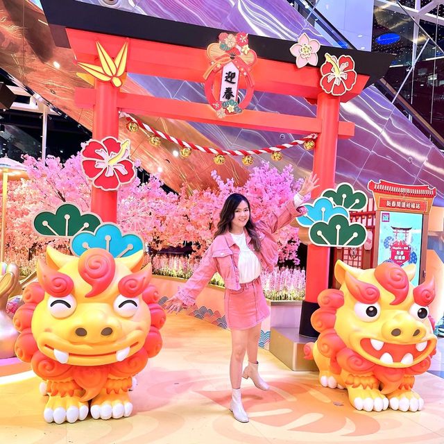 新春打卡好去處🧧｜九龍灣Megabox📍