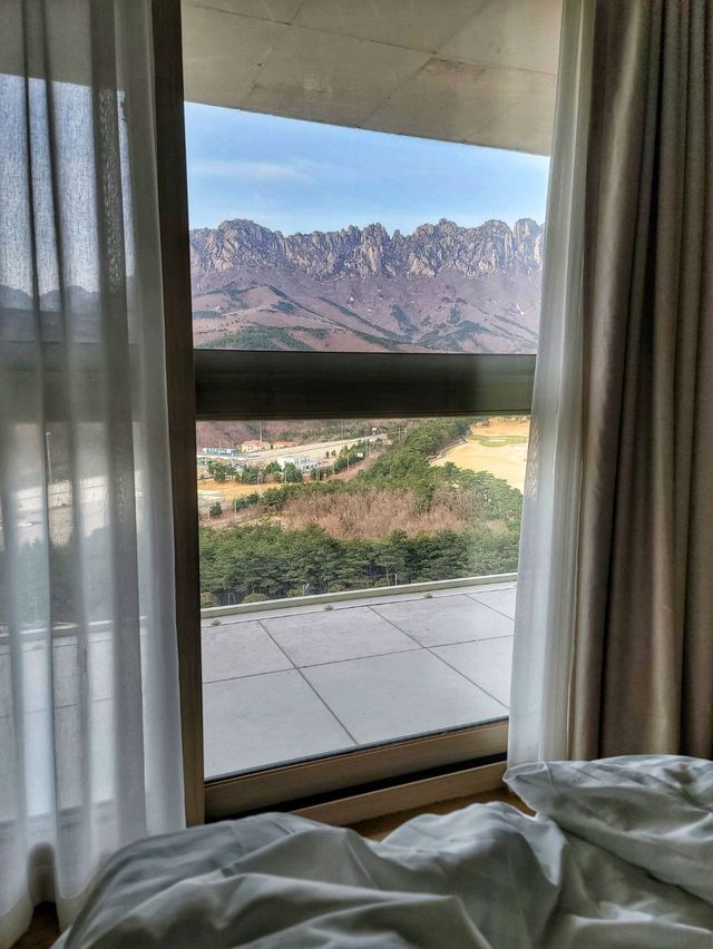 울산바위 보며 힐링하는 최고의 숙소🏔
