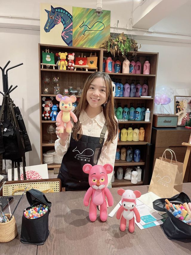 [放假玩咩好] 上環手繪熊工作坊🧸🎨
