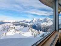 Dining at 360° Restaurant 2970m abv sea level