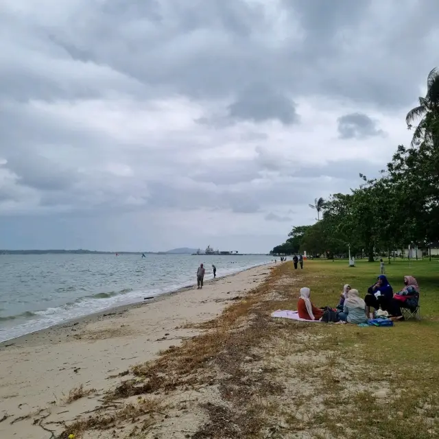 A Pleasantly Less Crowded Beach