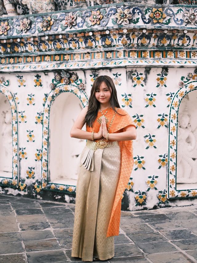 #泰國行程 | 曼谷鄭王廟泰服體驗💗 