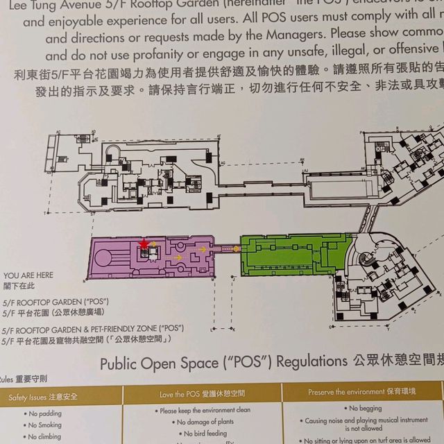 五樓户外平台花園 ！意外之外的美景打卡地！利東街商場 