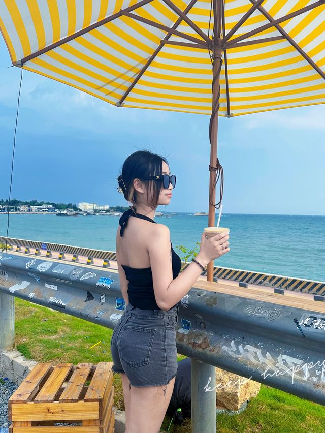 汕尾紅海灣sunset落日沖浪店必去☕️📷太美啦
