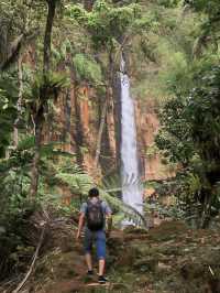 Captivating Moments at Kapas Biru Waterfall