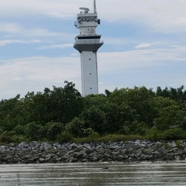fishing resort at tanjung piai. 
