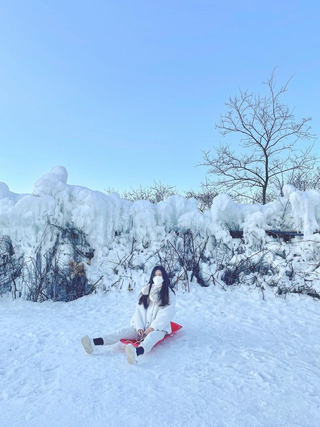 경남인도 눈이 보고싶었어요…