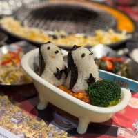 超可愛兒童餐👧🏻👦🏻炑八韓烤親子餐廳