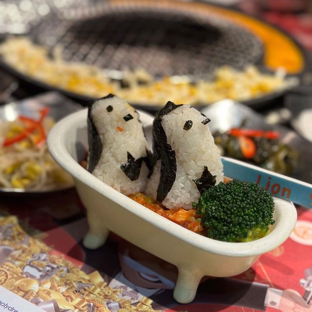 超可愛兒童餐👧🏻👦🏻炑八韓烤親子餐廳
