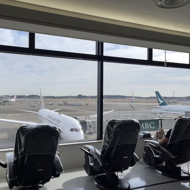 讓旅客安心休息的機場-日本成田第二航廈