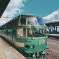 นั่งรถไฟสาย yufuin no mori เข้าป่าหิมะ ที่ญี่ปุ่น