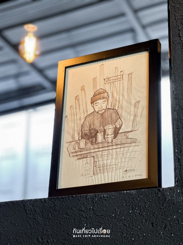alio slow bar ร้านกาแฟโทนสีดำชิคๆในเชียงราย