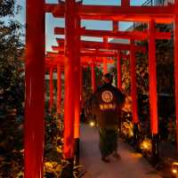 【大阪 弁天】フォトジェニックな赤い鳥居の水洗弁天宮⛩️